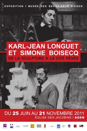 Karl-Jean Longuet et Simone Boisecq, de la sculpture à la cité rêvée