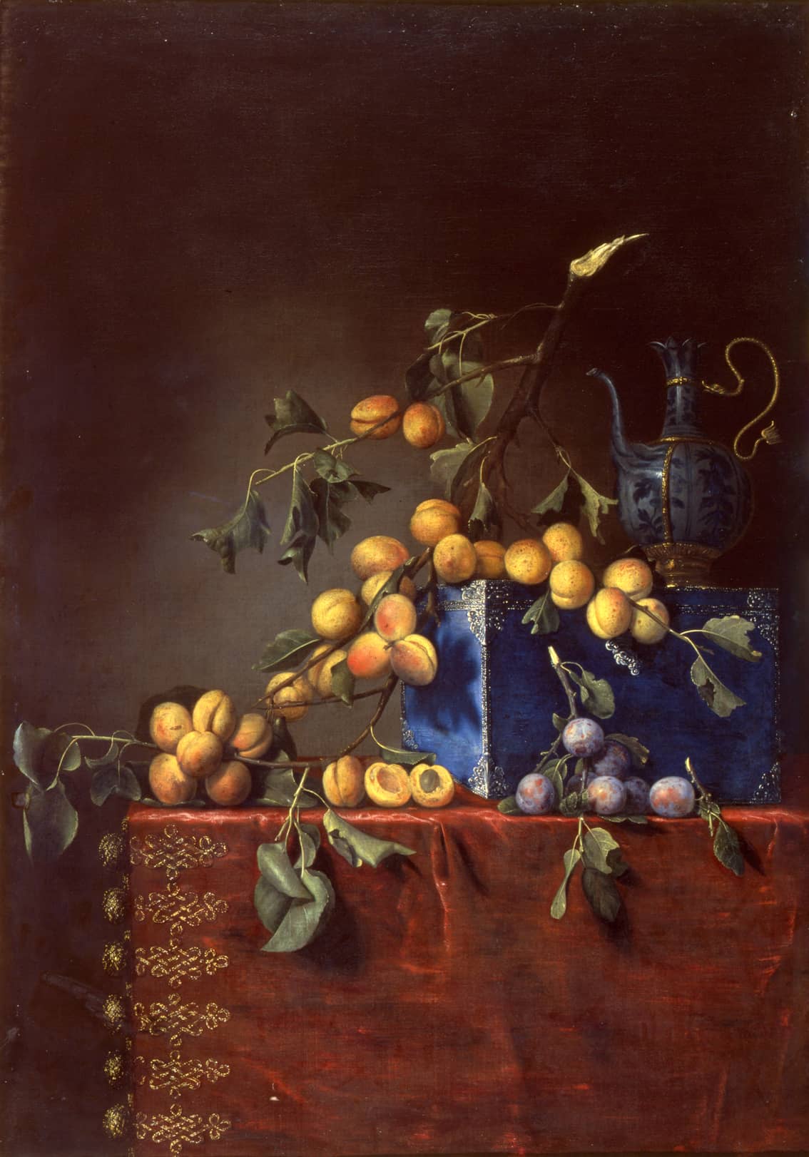 Nature morte aux prunes